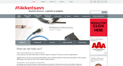 Desktop Screenshot of mikkelsen-electronics.15.testsider.dk
